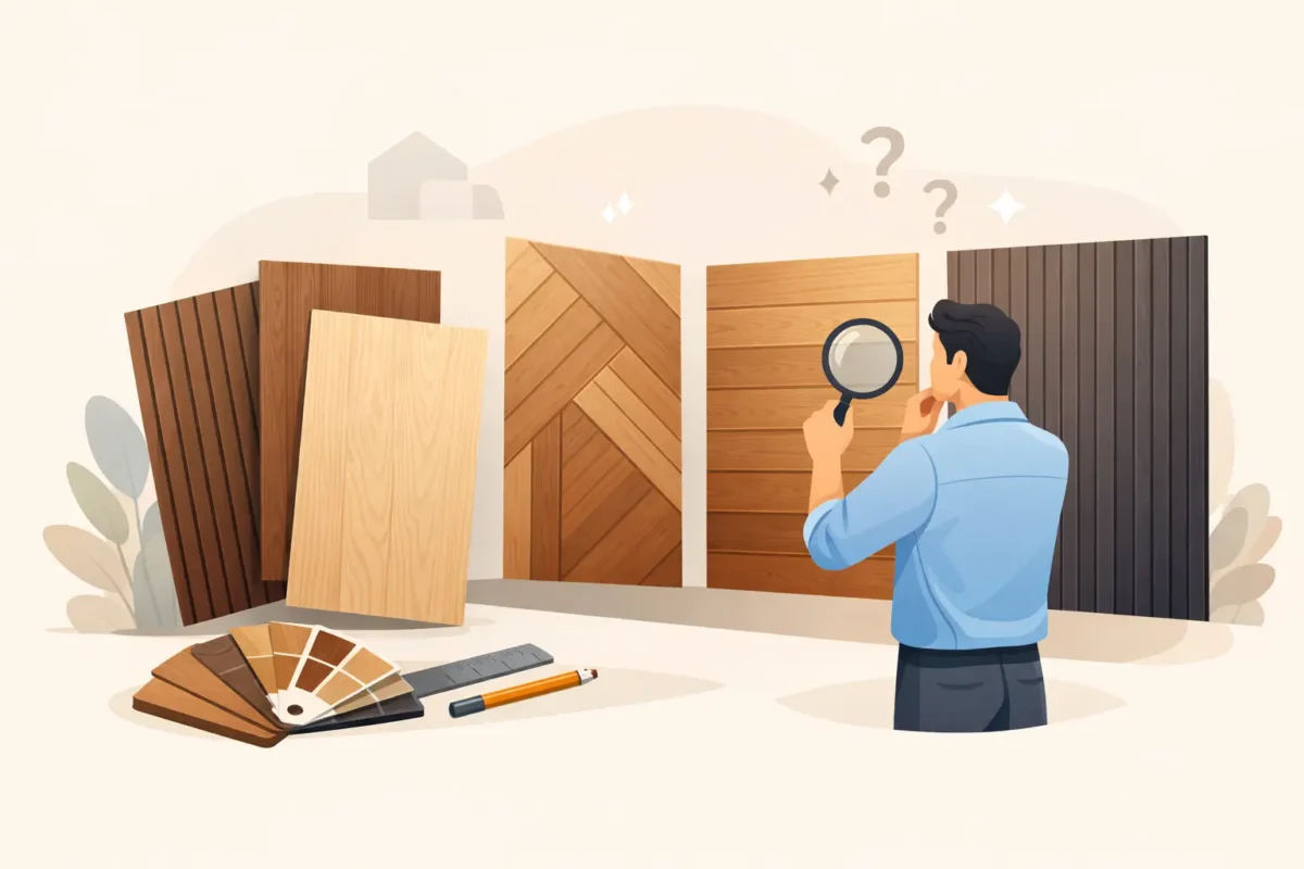 أنواع التكسية الخشبية للجدران وكيف تختارها