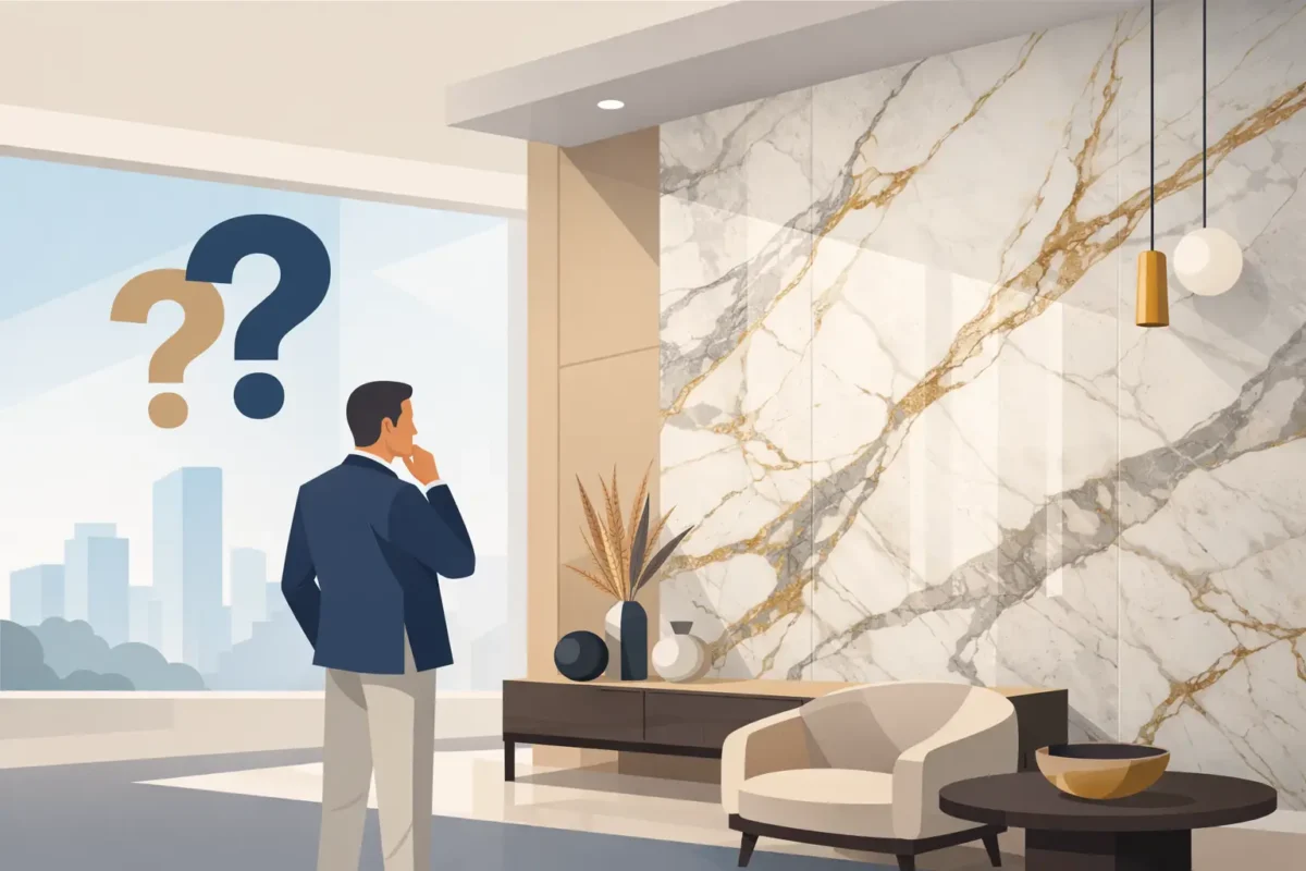 تكسية الجدران بالرخام الطبيعي: هل تستحق؟