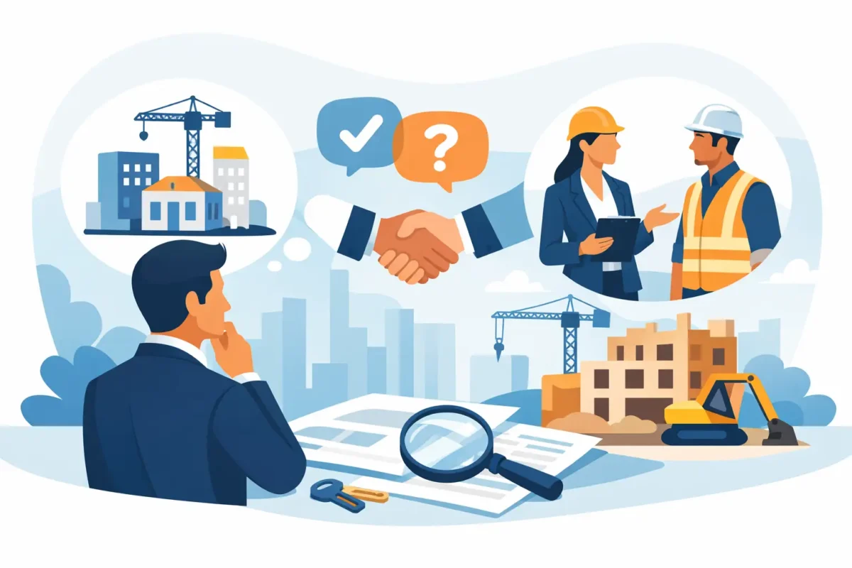 كيف تختار شركة مقاولات عامة بثقة