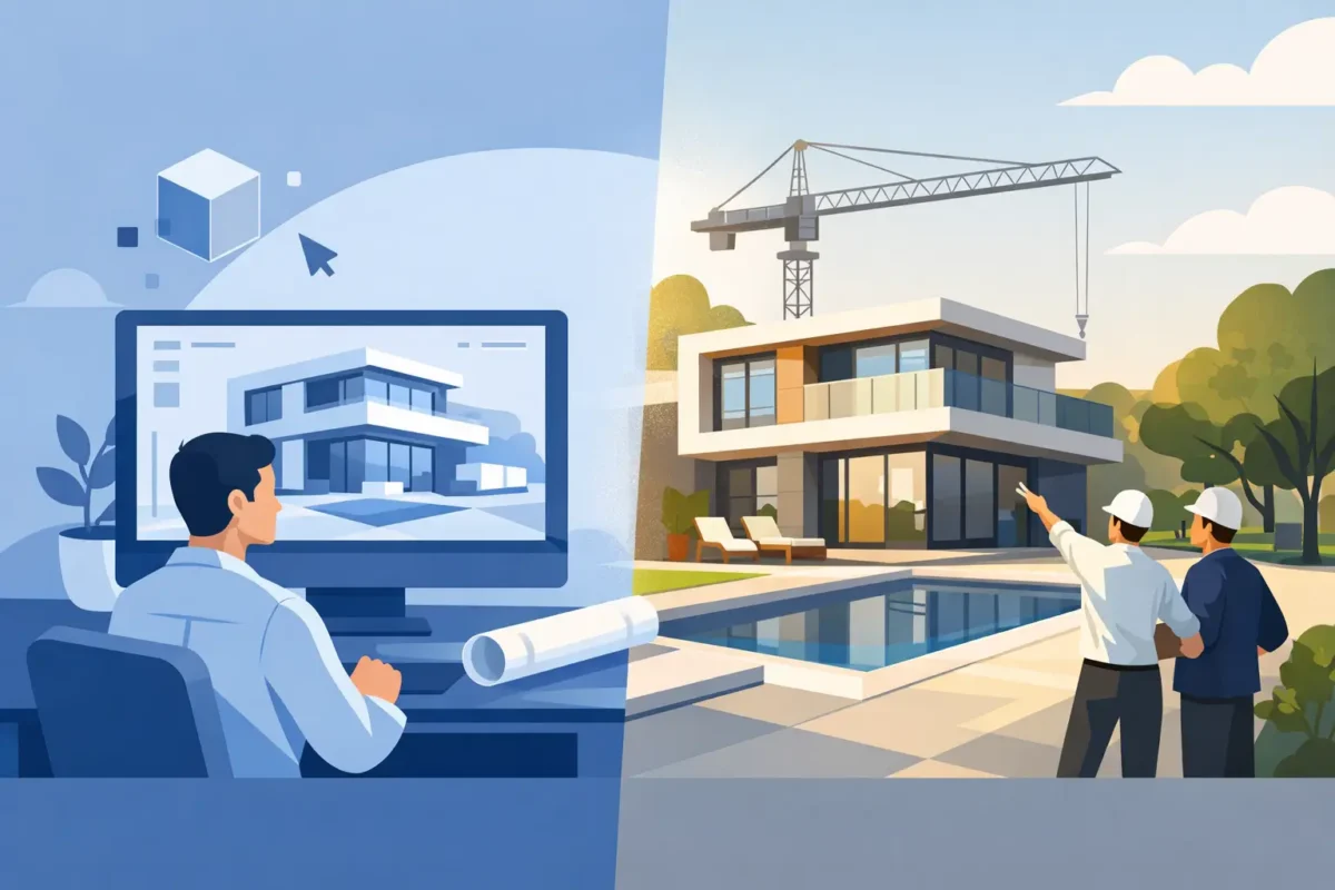 كيف يساعد التصور 3D قبل التنفيذ فعليًا؟