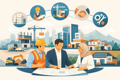 كيف ينجح تنفيذ مشاريع البناء المتكاملة