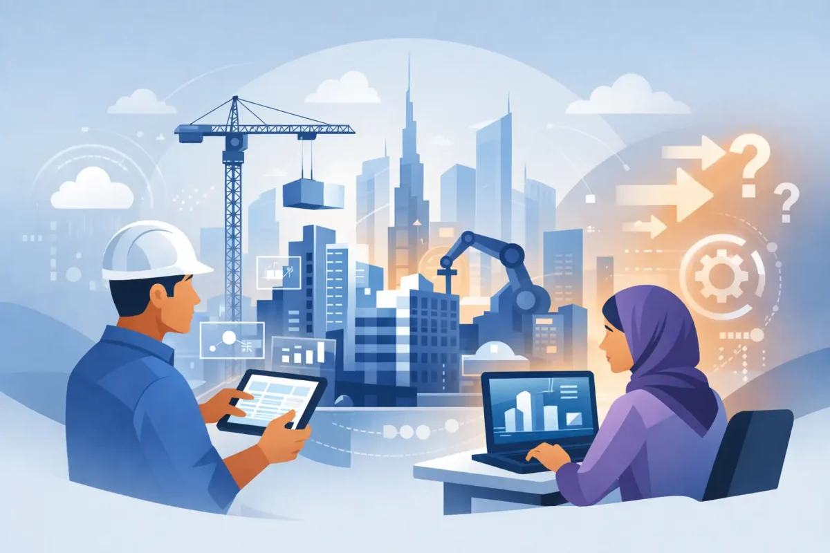 مستقبل البناء الرقمي للمشاريع: ماذا يتغير؟