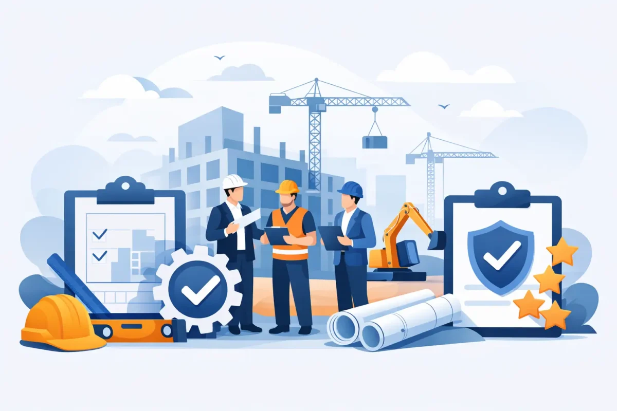 معايير جودة تنفيذ المشاريع الإنشائية