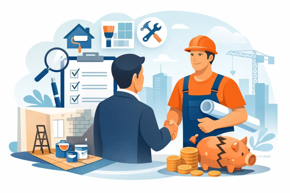 دليل اختيار مقاول تشطيبات بدون أخطاء مكلفة