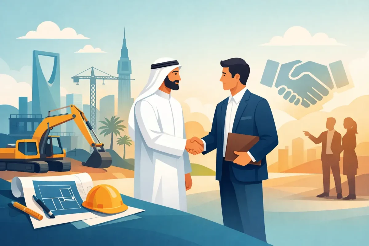 مقاولات عامة السعودية: كيف تختار الشريك الصح