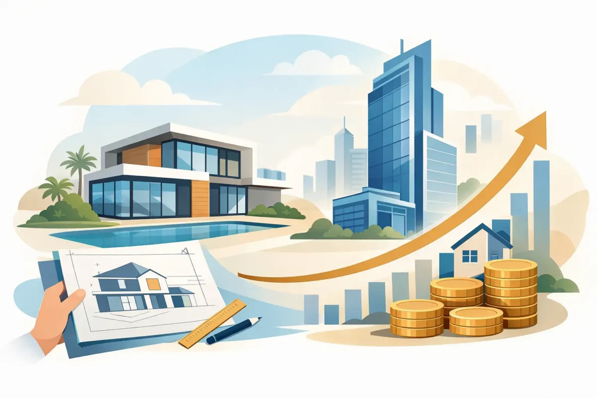 تصميم واجهات خارجية يرفع قيمة مشروعك