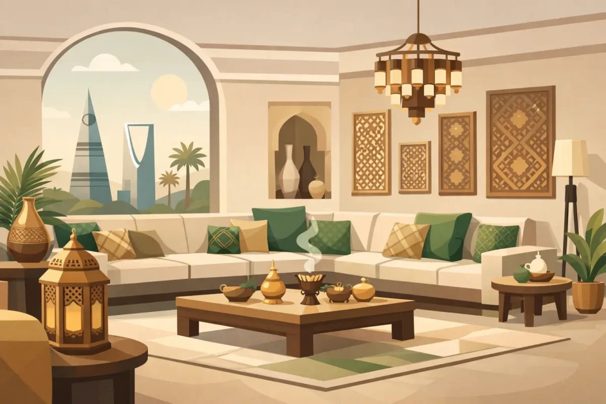 اتجاهات تصميم المجالس السعودية التي تستحق التنفيذ