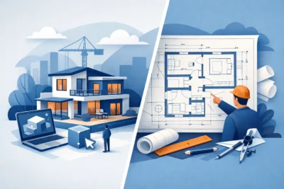 تصميم ثلاثي الأبعاد أم مخططات قبل التنفيذ؟