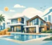 تصميم واجهات فلل حديثة ترفع قيمة المنزل
