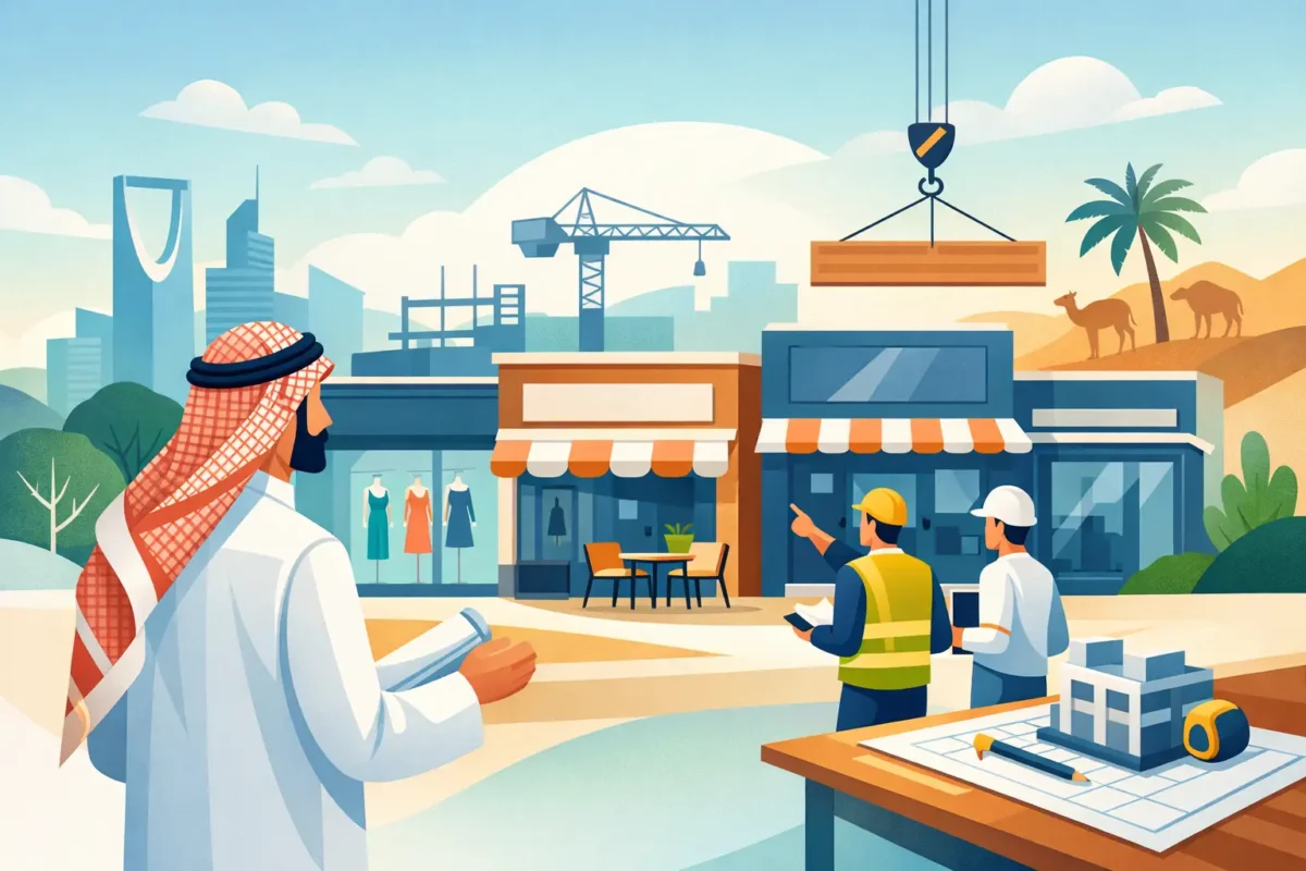 تنفيذ محلات تجارية السعودية باحتراف