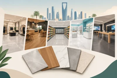 أفضل أرضيات محلات السعودية حسب نشاطك التجاري